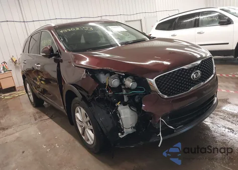 2016 Kia Sorento 2.4L Lx из США, поврежденный, VIN 5XYPGDA30GG016570